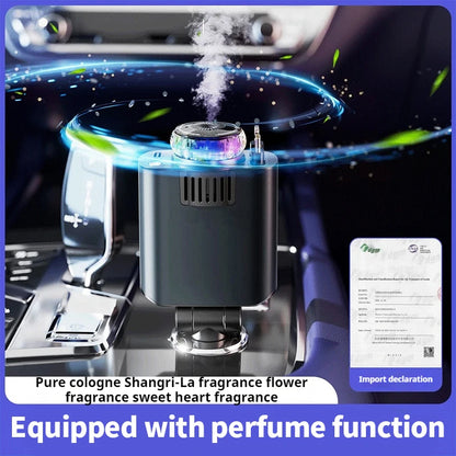5 in 1 Car Charger Fast Charging 45W Retractable +Aromatherapy Diffuser+Starry Sky LED Lights Car Air Freshener Car Accessory